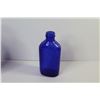 Image 2 : (3) Blue Glass Bottles