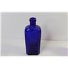 Image 4 : (3) Blue Glass Bottles