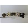 Image 1 : (5) Westclox Alarm Clocks (2) Are Big Ben