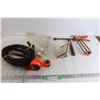 Image 1 : Booster Cables, (2) Brackets, Assorted Tools