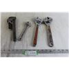 Image 1 : Pipe Wrench, (3) Wrenches