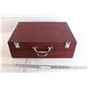 Image 1 : Stokes Red Cutlery Chest - Has Scratches - No Cutlery