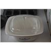 Image 3 : Corning Ware Dish with Lid + (3) Pans + Misc. Kitchen Items