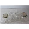 Image 4 : Metal Water Bottle + (4) Glass Jars + Icewind Tea Tin + Misc.