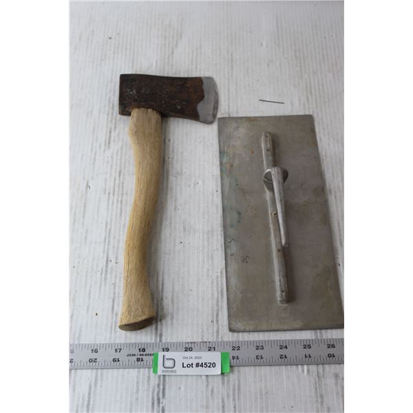 Hatchet +Cement Trowel