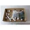 Image 1 : Glass Jar + Drawer Handles and Screws