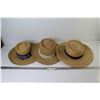 Image 1 : (3) Straw Hats