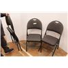 Image 5 : *(3X BID PRICE) (3) Padded Folding Chairs