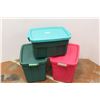 Image 1 : *(3) Totes w/Lids