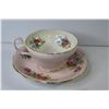 Image 3 : (3) Tea Cups w/Saucers - (Consort - Doyle - Queen Anne)