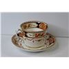 Image 3 : (3) Tea Cups w/Saucers - (Ronisa - Royal Vale - Cauldon)