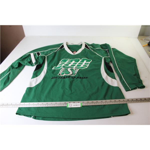 Saskatchewan Rough Rider Jersey 100 Years of Pride (size xl)