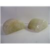 Image 2 : (2) Striped Polished Onyx Book Ends