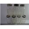 Image 1 : (5) Improved Gem Jars and (2) Canadian Jewel Jars Complete with Glass Lids and Rings