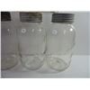 Image 2 : (5) Improved Gem Jars and (2) Canadian Jewel Jars Complete with Glass Lids and Rings