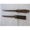Image 2 : (2) Antique Carpenter Wood Chisels