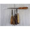 Image 3 : Assorted Wood Chisels-one is incomplete