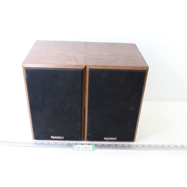 (2) Paradigm Speakers (untested)