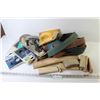 Image 1 : Assorted Sanding Belts - Sanding Pads - Assortment of Hand Sanders
