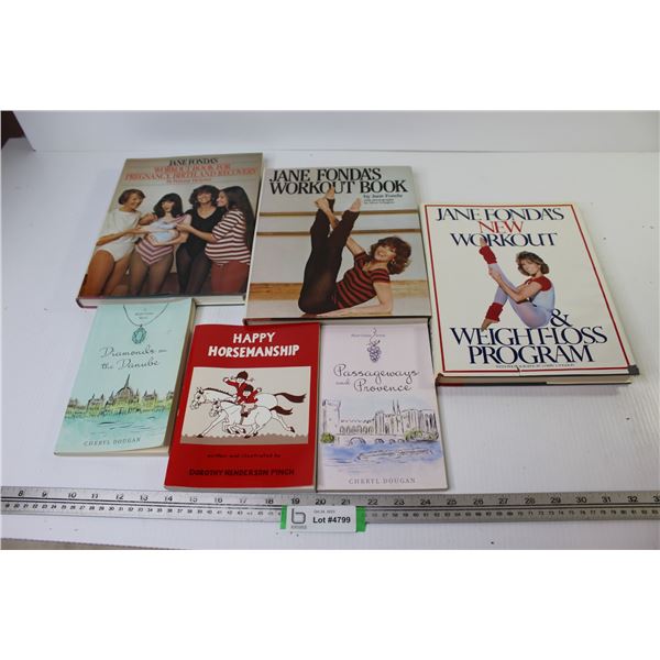 Jane Fonda Workout Books - Soft Cover Books - Cheryl Dougan - Dorothy Henderson