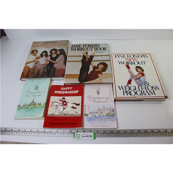 Jane Fonda Workout Books - Soft Cover Books - Cheryl Dougan - Dorothy Henderson