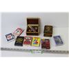 Image 1 : Assorted Playing Cards - Wooden Box