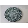 Image 2 : Porcelain Pie Plat - (2) Metal Plates - (5) Shells