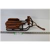 Image 1 : Decor Wooden & Metal Sled