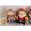 Image 2 : (2) Garfield Plushies, (2) Looney Tunes Plushies, (10+) Small Toys