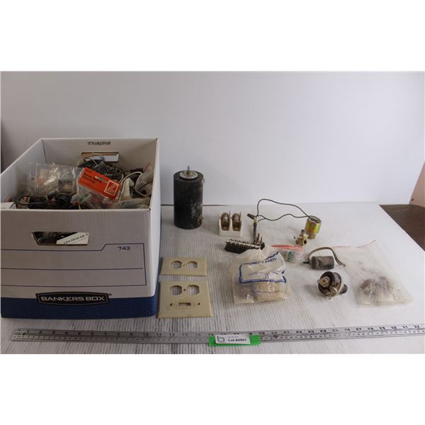 (50+) Assorted Electrical Parts