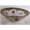 Image 3 : (2) Flower-Patterned Glasses, Flower-Patterned Bowl