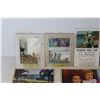 Image 4 : Vintage Advertisement Calendars and Mirrors