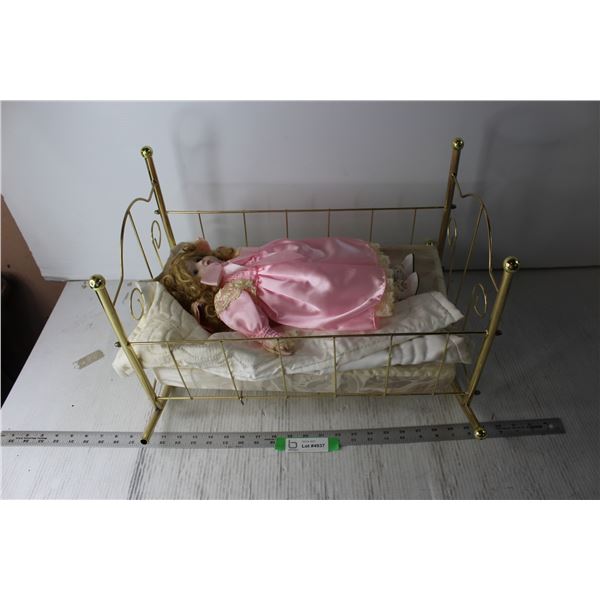 Baby Doll in Crib