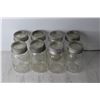 Image 2 : (8) Glass Mason Jar