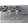 Image 3 : (8) Glass Mason Jar