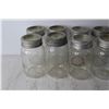 Image 4 : (8) Glass Mason Jar