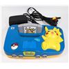 Image 1 : #16 JAPANESE PIKACHU BLUE NINTENDO 64 N64 WORKS!