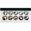 Image 2 : #22 CALGARY OLYMPICS 1988 CANADA $20 SILVER COIN