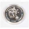 Image 2 : #33 1983 CANADIAN $1 DOLLAR SILVER COIN EDMONTON