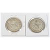 Image 2 : #78 LOT OF 2 1959 1962 SILVER MEXICAN PESO COINS