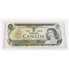 Image 1 : #83 1973 CANADIAN $1 PAPER MONEY NOTE QEII