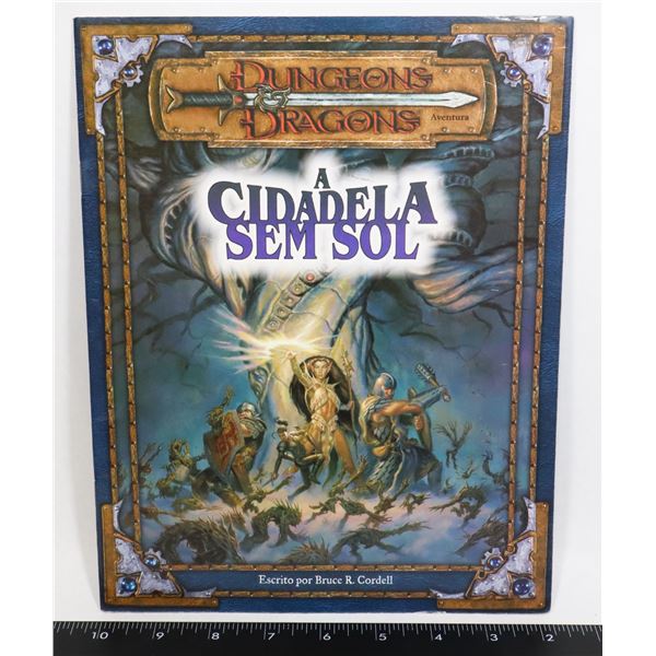 #123 PORTUGUESE D&D DUNGEONS & DRAGONS SUNLESS