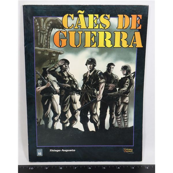 #131 PORTUGEUSE RPG DOGS OF WAR SOFTCOVER 2004