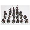 Image 2 : #186 WARHAMMER 40K 20 SPACE MARINES ARMY PAINTED