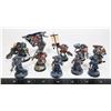 Image 1 : #191 WARHAMMER 40K LOT OF 10 PAINTED MINIATURES