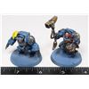 Image 1 : #199 WARHAMMER 40K LOT OF 2 PAINTED SPACE MARINES