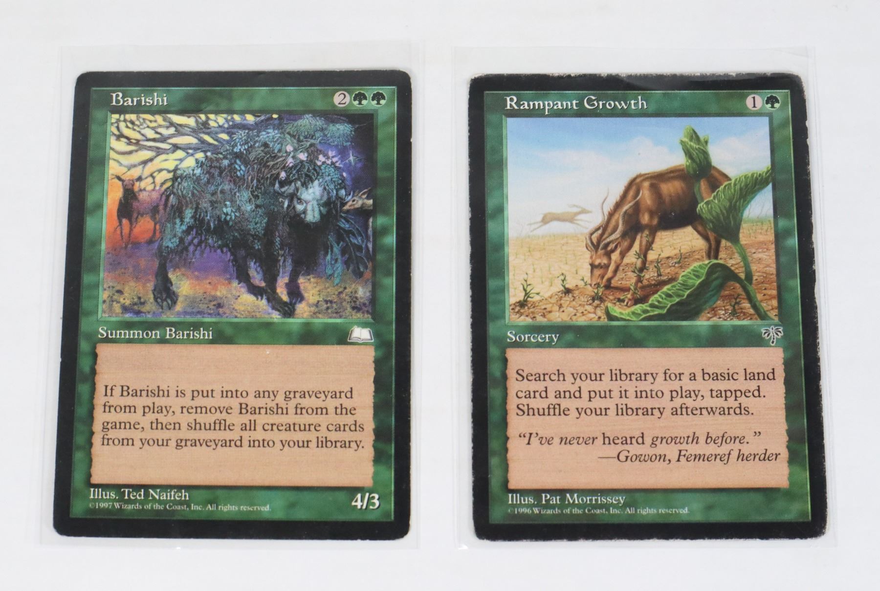 217 MTG CARDS BARISHI 1997 RAMPANT GROWTH 1996 - Test Site 217 MTG CARDS BARISHI 1997 RAMPANT GROWTH 1996 - Test Site