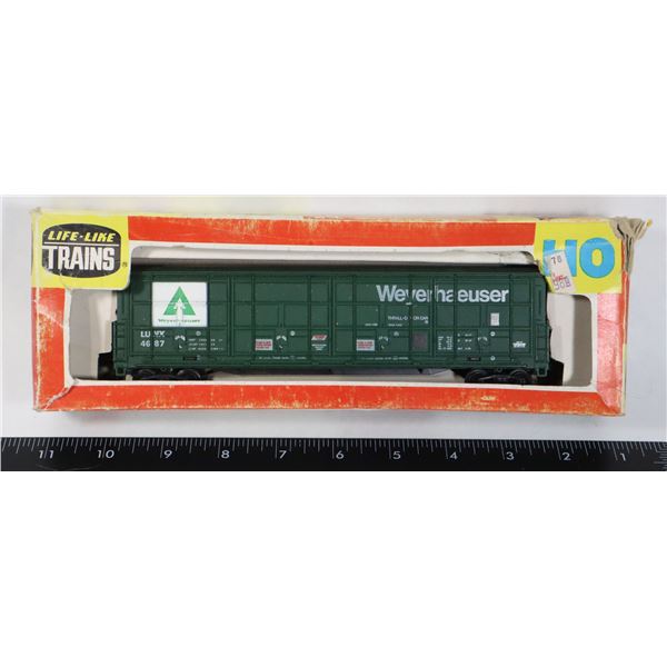 #345 HO SCALE TRAIN LIFE-LIKE TRAINS BOX CAR