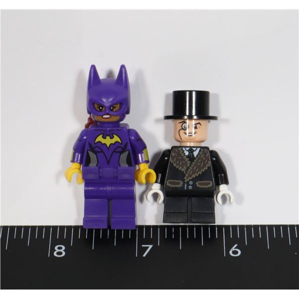 #393 LEGO MINIFIG BATMAN BATGIRL + PENGUIN