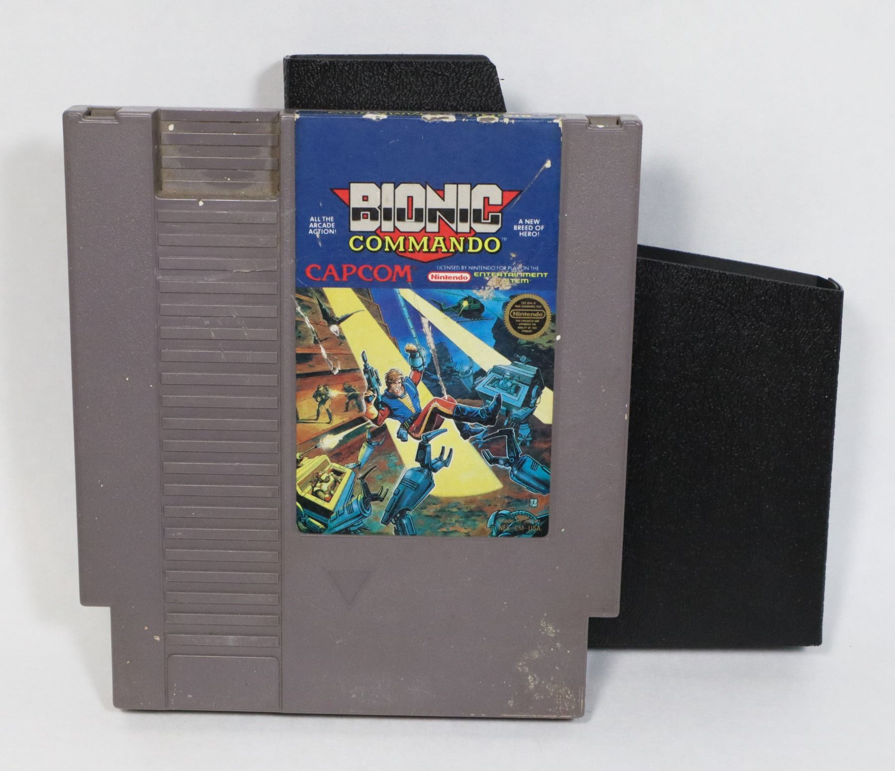 #411 NINTENDO NES BIONIC COMMANDO GAME
